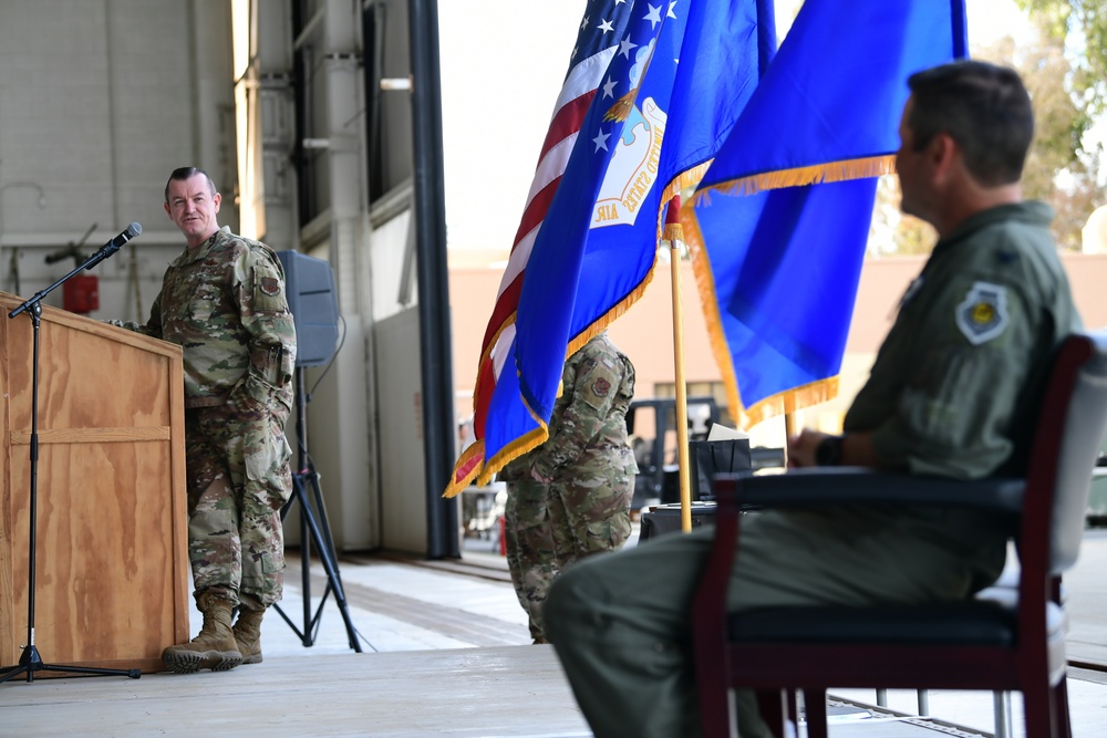 Outgoing commander celebrates final days of military service a member of the Hollywood Guard