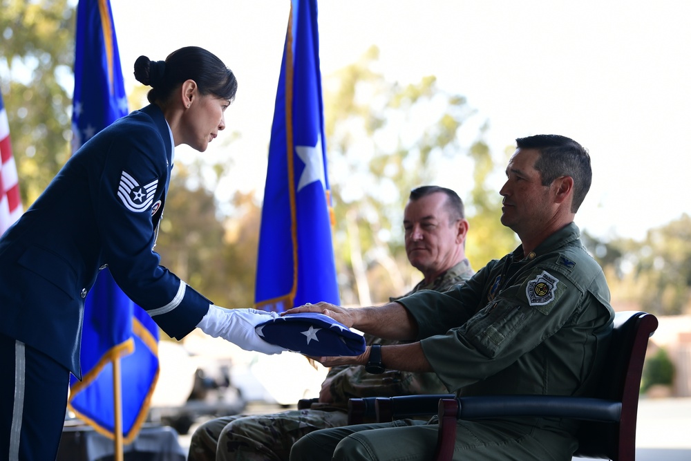 Outgoing commander celebrates final days of military service a member of the Hollywood Guard