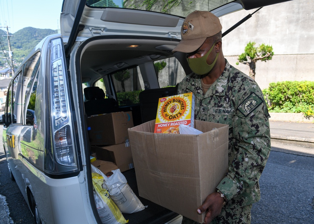 Sasebo Food &amp; Supplies Donation
