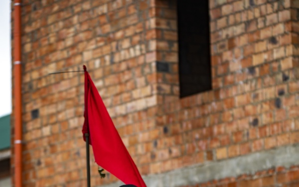 Ukrainian soldier, member of OPFOR BMP crew.