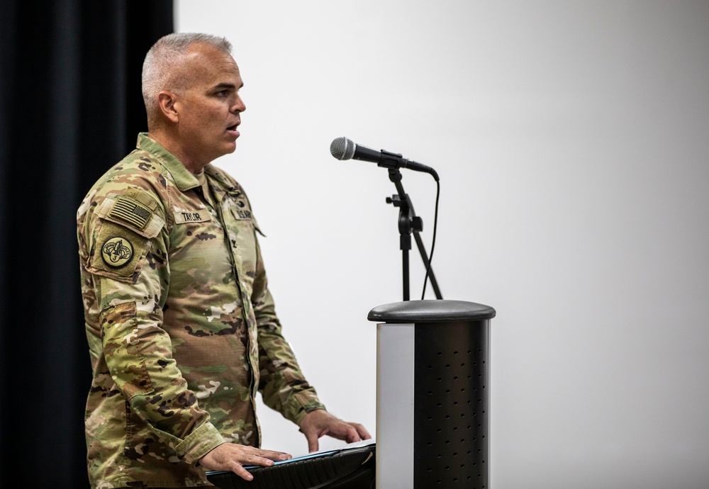 Fox Company Change of Command