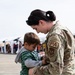 Public affairs Airmen support children during Afghan evacuation operations