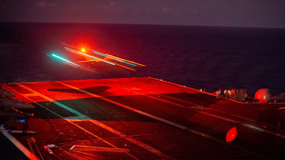 USS Carl Vinson (CVN 70) Conducts Flight Operations