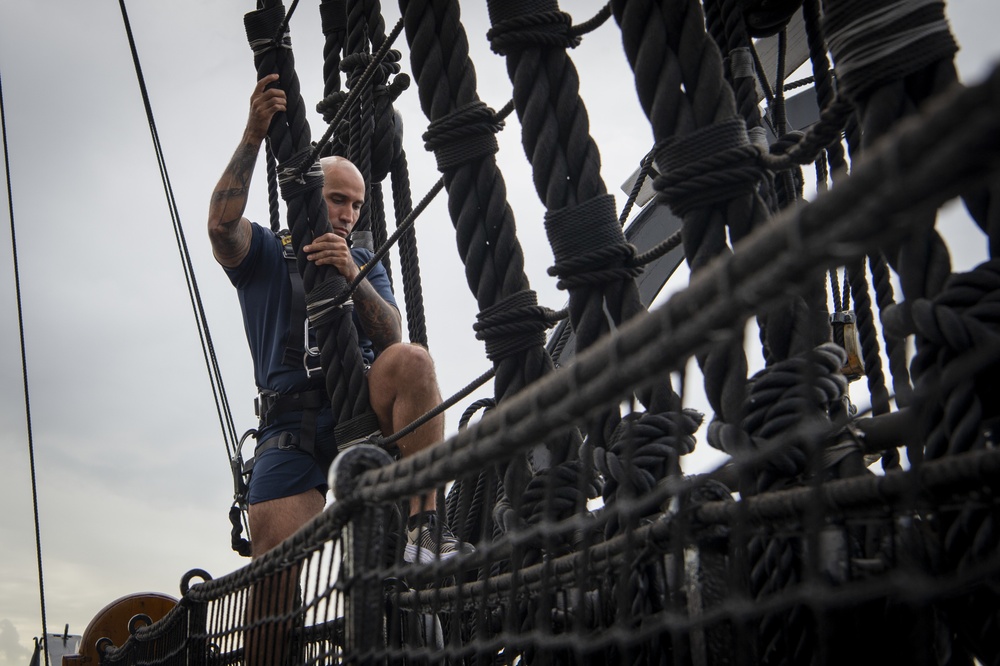 USS Constitution hosts MEPCOM