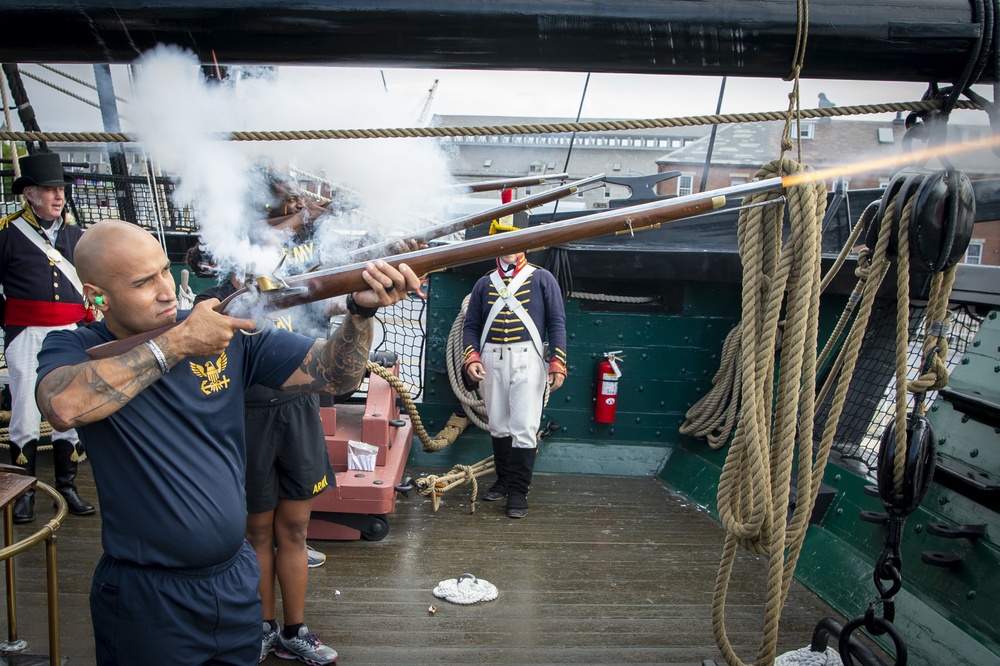 USS Constitution hosts MEPCOM