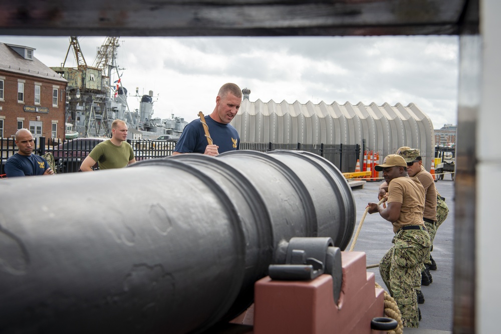 USS Constitution hosts MEPCOM