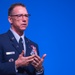 Chief Master Sergeant of the Space Force Roger A. Towberman speaks at the Air Force Association Air, Space and Cyber Conference