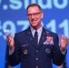 Chief Master Sergeant of the Space Force Roger A. Towberman speaks at the Air Force Association Air, Space and Cyber Conference