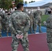 Guam Air National Guardsman pins first chevron during OWA activation