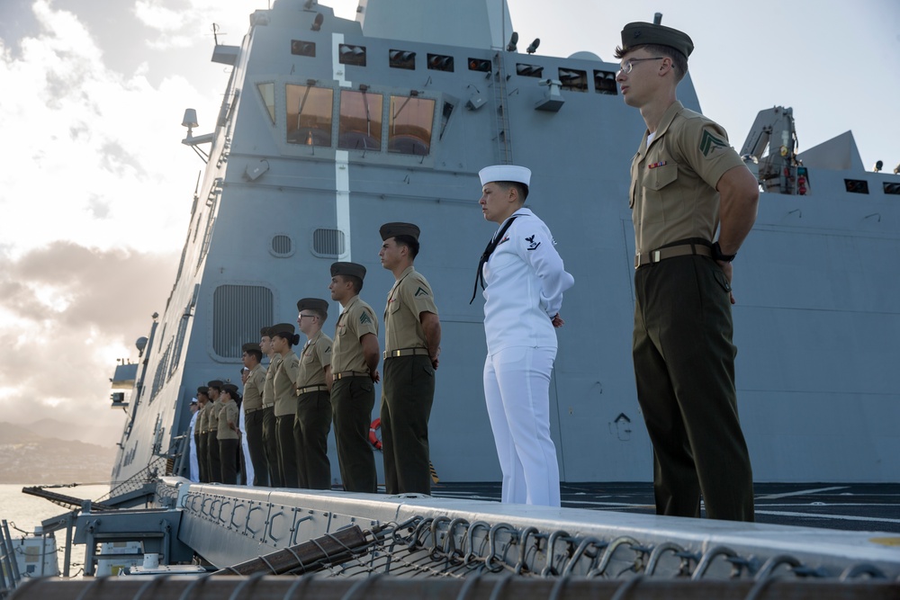 USS John P. Murtha arrives at Joint Base Pearl Harbor Hickam