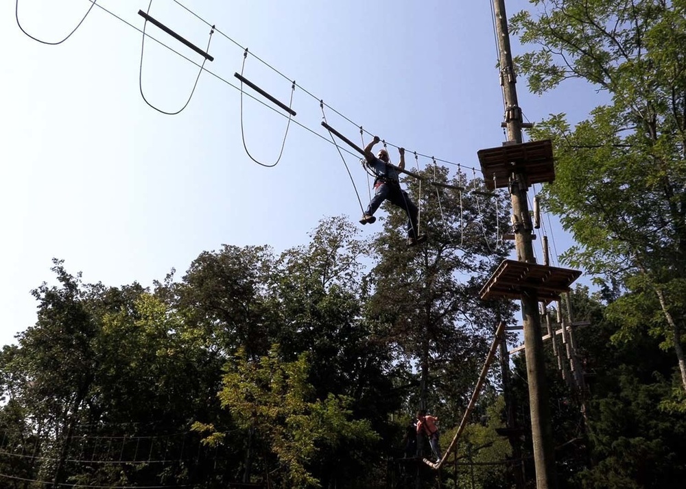 Corps of Engineers LDP II Participants Tackle Their Final Obstacle
