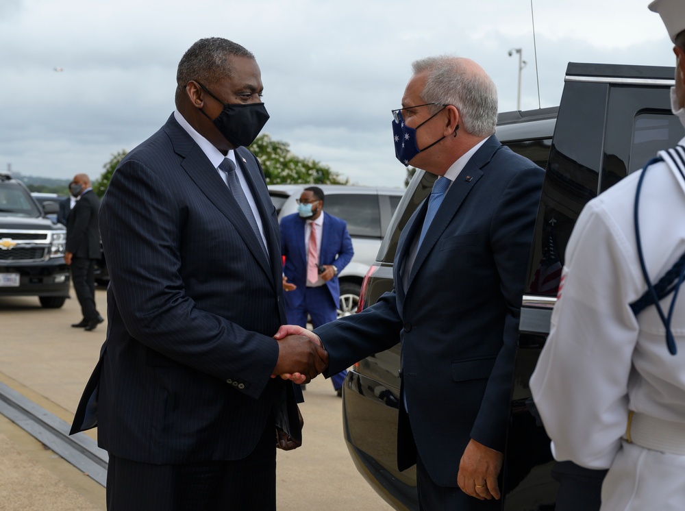 SD meets with Australian PM for bilateral meeting