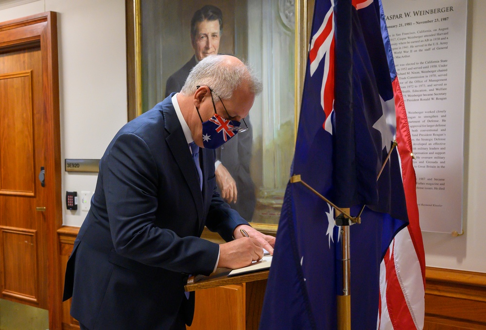 SD meets with Australian PM for bilateral meeting