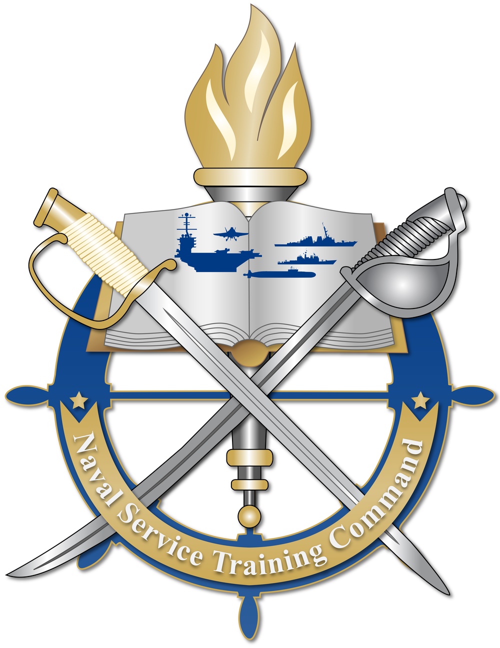 Naval Service Training Command Logo