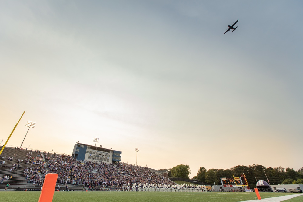 908th Airlift Wing remembers 9/11 with flyover
