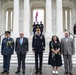 Prime Minister Boris Johnson of the United Kingdom Participates in an Armed Forces Full Honors Wreath-Laying Ceremony at the Tomb of the Unknown Soldier