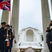 Prime Minister Boris Johnson of the United Kingdom Participates in an Armed Forces Full Honors Wreath-Laying Ceremony at the Tomb of the Unknown Soldier