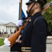 Prime Minister Boris Johnson of the United Kingdom Participates in an Armed Forces Full Honors Wreath-Laying Ceremony at the Tomb of the Unknown Soldier