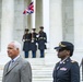 Prime Minister Boris Johnson of the United Kingdom Participates in an Armed Forces Full Honors Wreath-Laying Ceremony at the Tomb of the Unknown Soldier