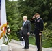 Prime Minister Boris Johnson of the United Kingdom Participates in an Armed Forces Full Honors Wreath-Laying Ceremony at the Tomb of the Unknown Soldier