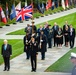 Prime Minister Boris Johnson of the United Kingdom Participates in an Armed Forces Full Honors Wreath-Laying Ceremony at the Tomb of the Unknown Soldier