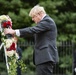 Prime Minister Boris Johnson of the United Kingdom Participates in an Armed Forces Full Honors Wreath-Laying Ceremony at the Tomb of the Unknown Soldier