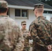 U.S. Service Members receive challenge coins