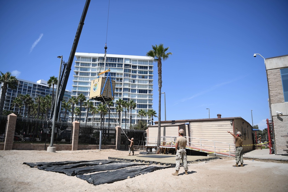 ACB 1 Builds a Gym at WARCOM