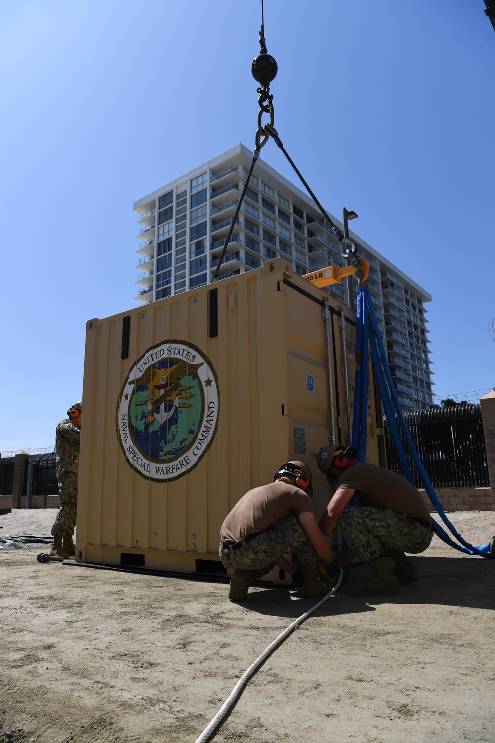 ACB 1 Builds a Gym at WARCOM