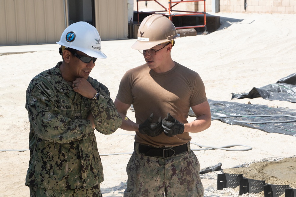ACB 1 Builds a Gym at WARCOM