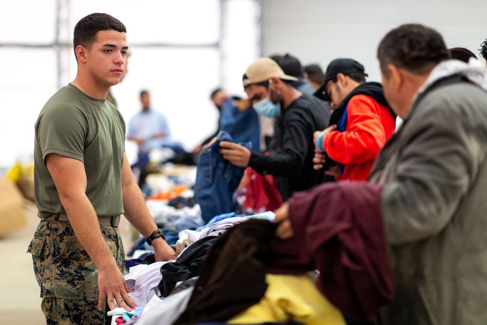 Clothing Donations at Upshur Village