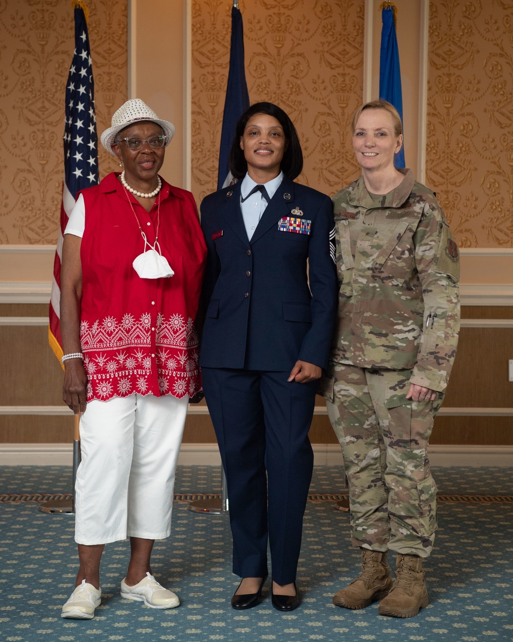 CMSgt Lawanda Jackson makes VaANG history as the first Black woman to achieve the rank