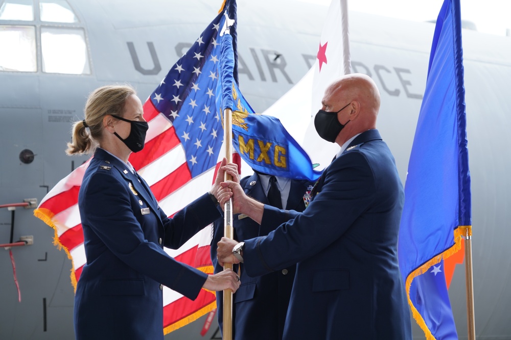 146th Maintenance Group holds change of command ceremony
