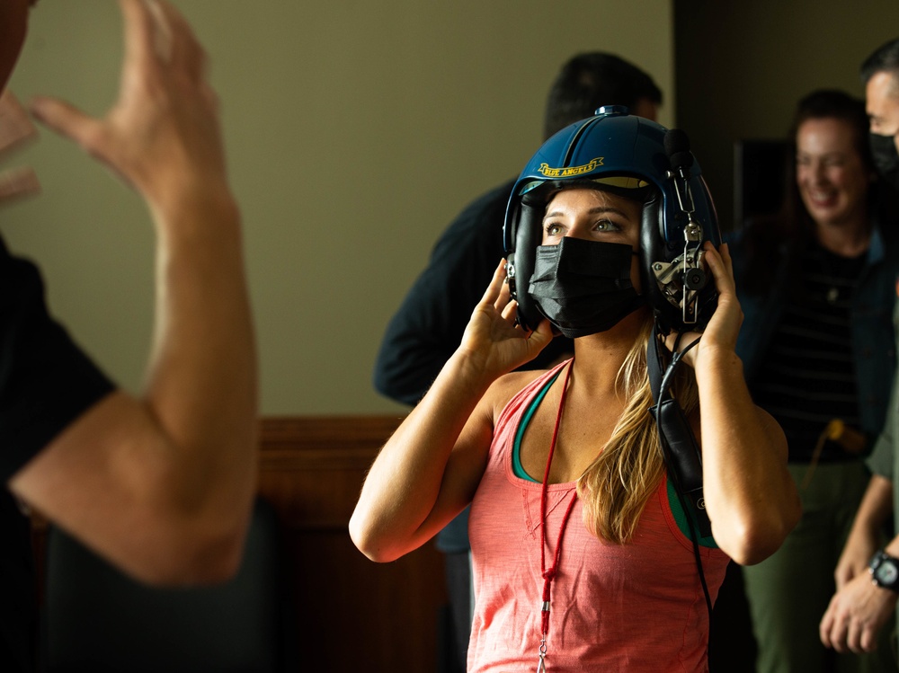 U.S. Navy Blue Angels visit MCAS Cherry Point