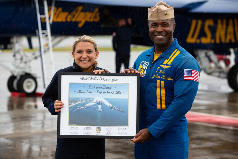 U.S. Navy Blue Angels visit MCAS Cherry Point