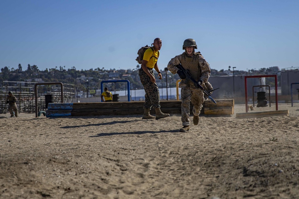 Echo Company Bayonet Assault Course