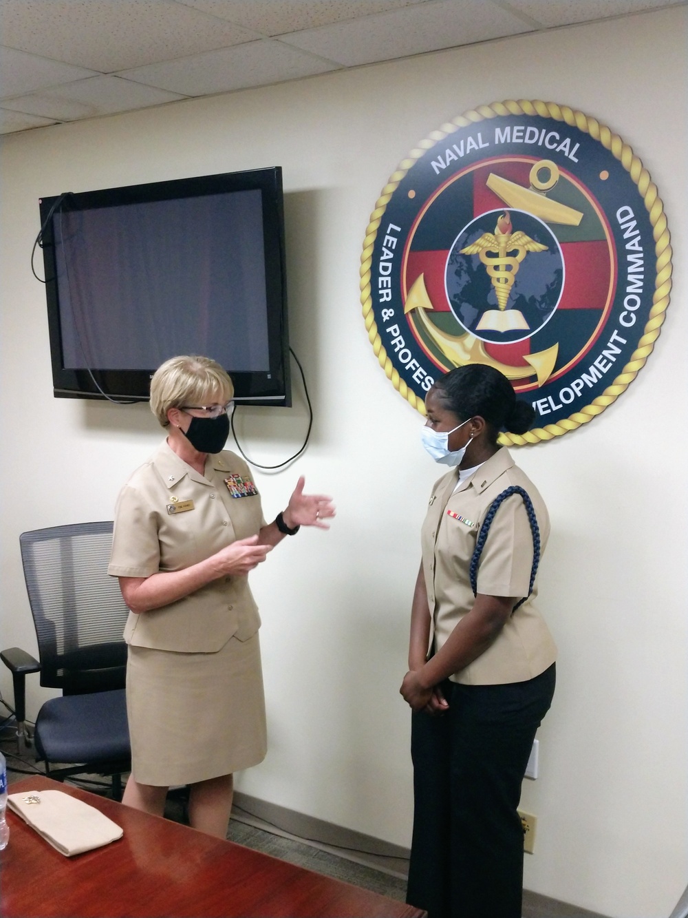 Rear Admiral Cynthia Kuehner Visits NML&amp;PDC