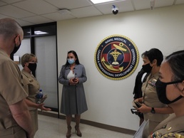 Rear Admiral Cynthia Kuehner Visits NML&amp;PDC