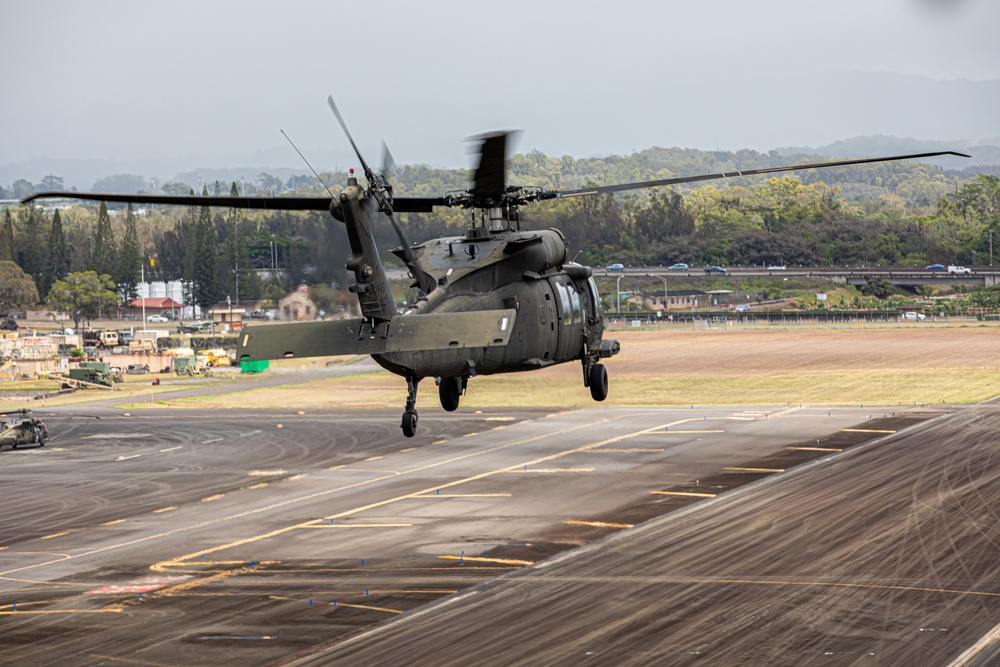 Republic of Korea Minister of Defense Oahu familiarization flight