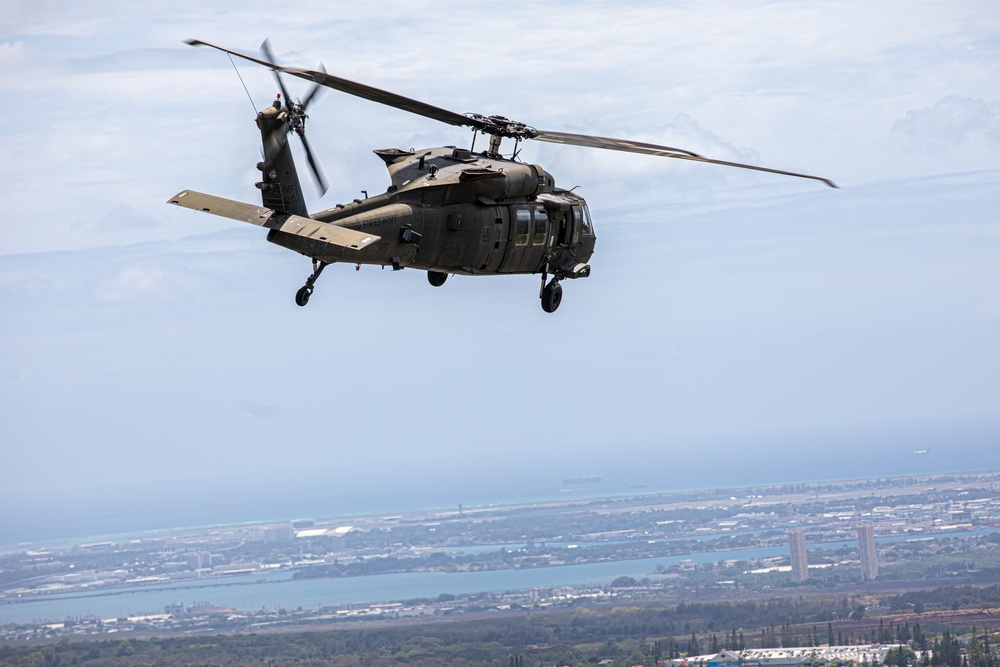 Republic of Korea Minister of Defense Oahu familiarization flight