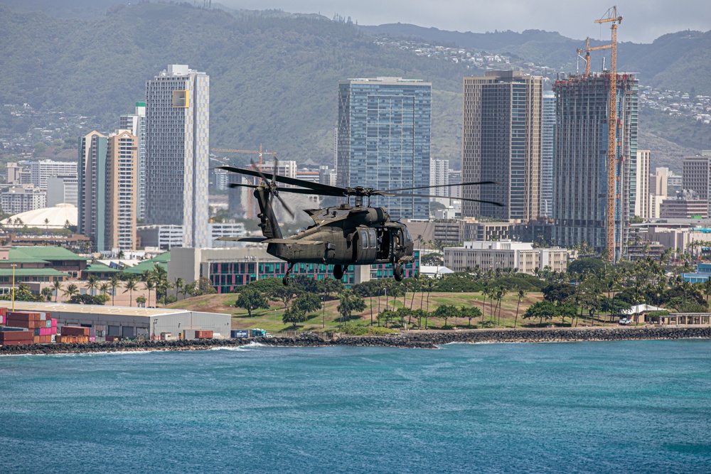 Republic of Korea Minister of Defense Oahu familiarization flight