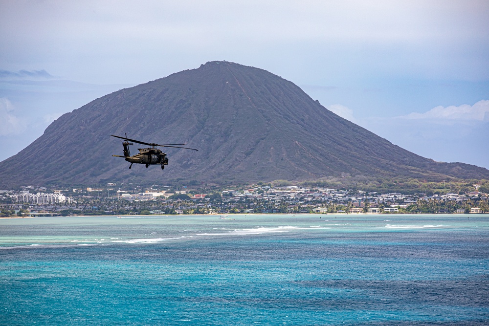 Republic of Korea Minister of Defense Oahu familiarization flight