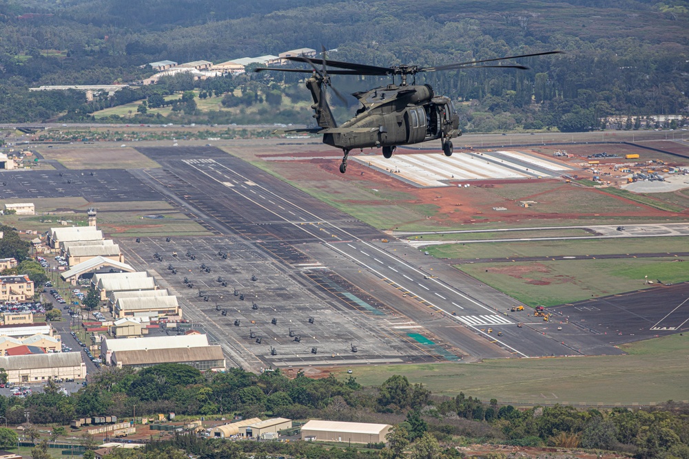 Republic of Korea Minister of Defense Oahu familiarization flight