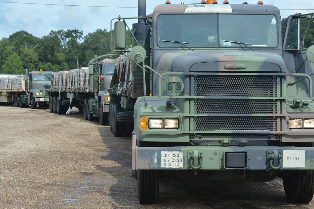 La. Guard commodities distribution continues after Ida