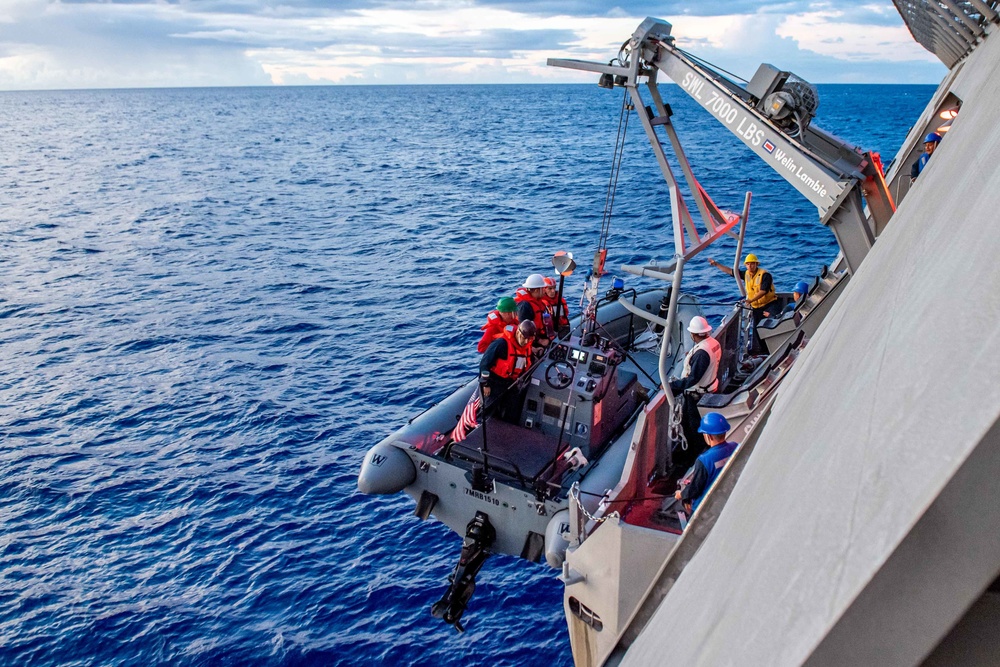 USS Charleston (LCS 18) Conducts Routine Operations