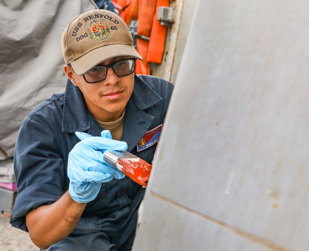 USS Benfold Ship Preservation