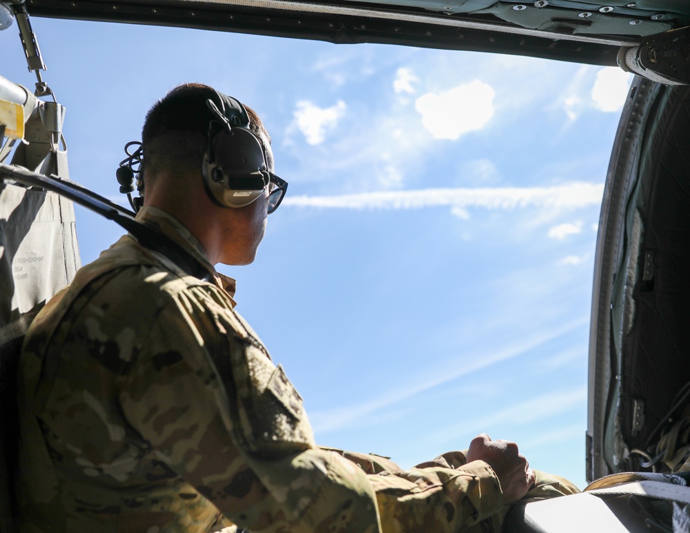 4th Infantry Division Aerial Gunnery Exercise