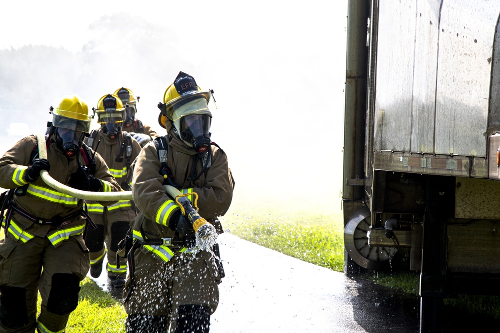 MCAS Futenma conducts aircraft mishap drill