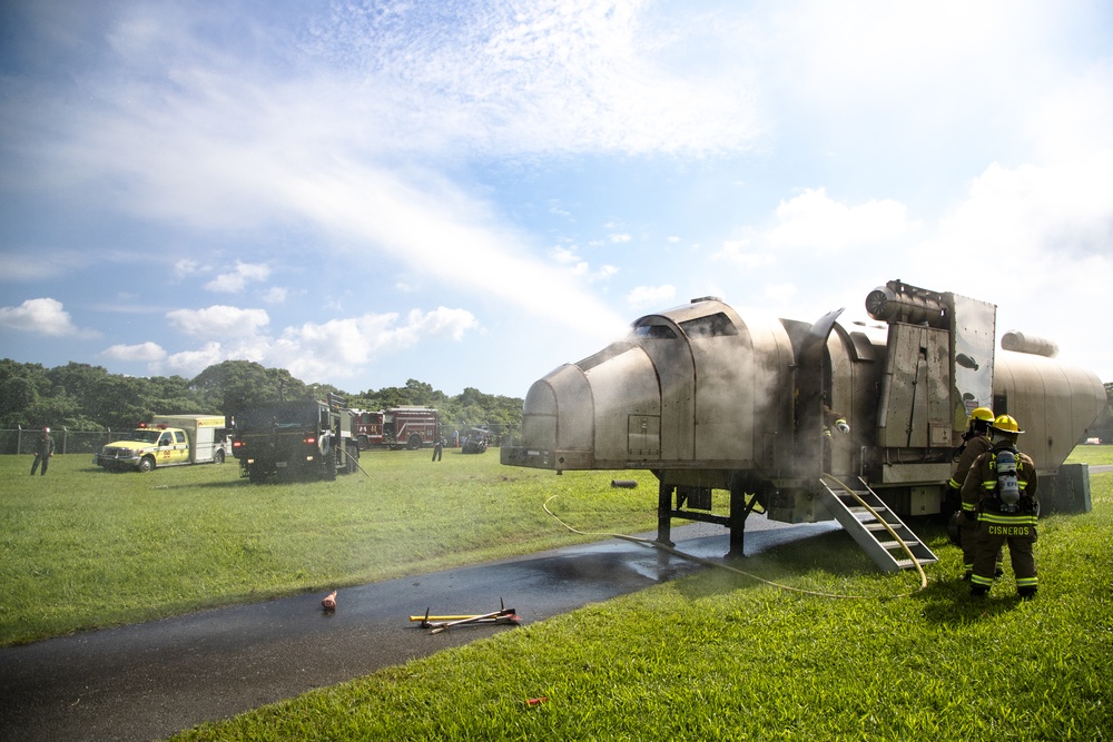 MCAS Futenma conducts aircraft mishap drill