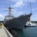 USS Stockdale Port Call at White Beach Naval Facility